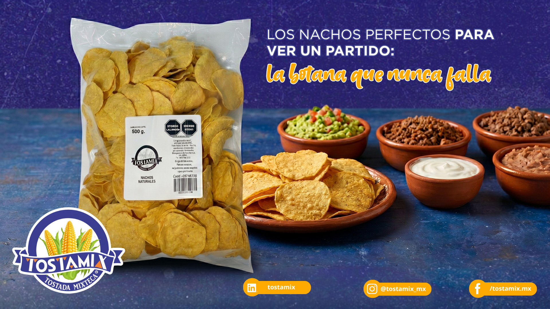 Los nachos perfectos para ver un partido: la botana que nunca falla